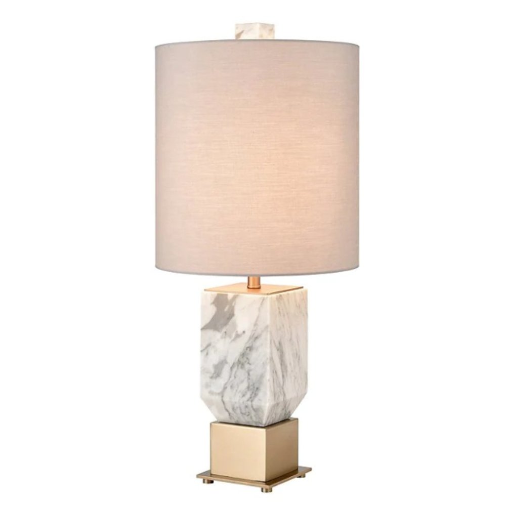 Elk Home Lighting Touchstone Marble Table Lamp $578 Retail